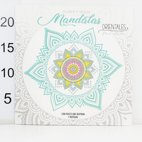 Libro Colorea Medita Mandala Orintales