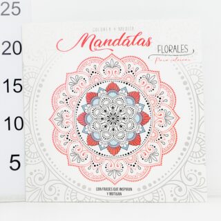 Libro Colorea Medita Mandalas Florales