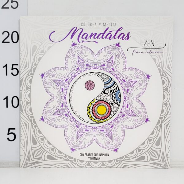 Libro Colorea Medita Mandalas Zen