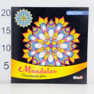 Libro Colorea Mandalas Concentracion Plena