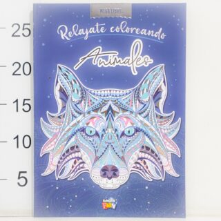 Libro Relajate Coloreando Animales