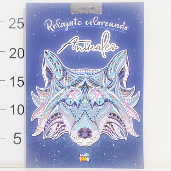 Libro Relajate Coloreando Animales