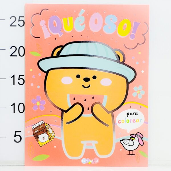 Libro Para Colorear Que Oso