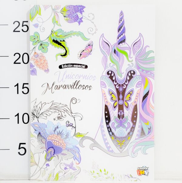 Libro Colorea Unicornios Maravillosos