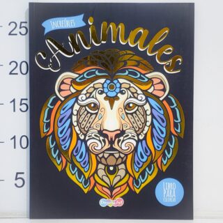 Libro Colorea Increibles Animales Leon