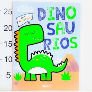 Libro Colorea Dinosaurios Divertidos