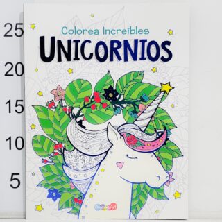 Libro Colorea Increibles Unicornios