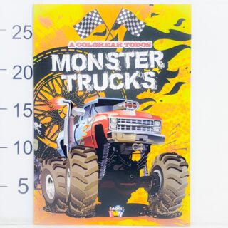 Libro Colorea Todos Monster Trucks