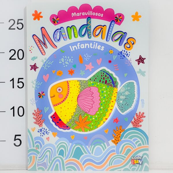 Libro Colorea Mega Mandalas Infantiles