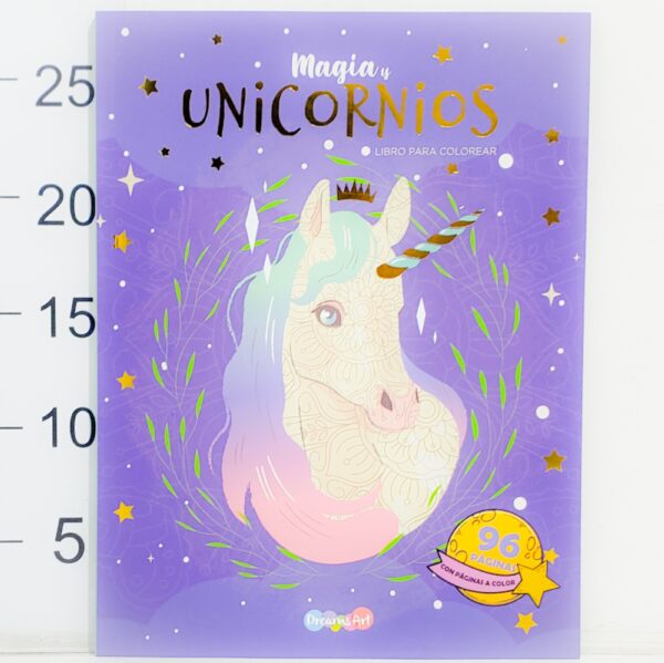 Libro Colorear Mandalas Magia Y Unicornios