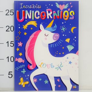 Libro Colorear Increibles Unicornios