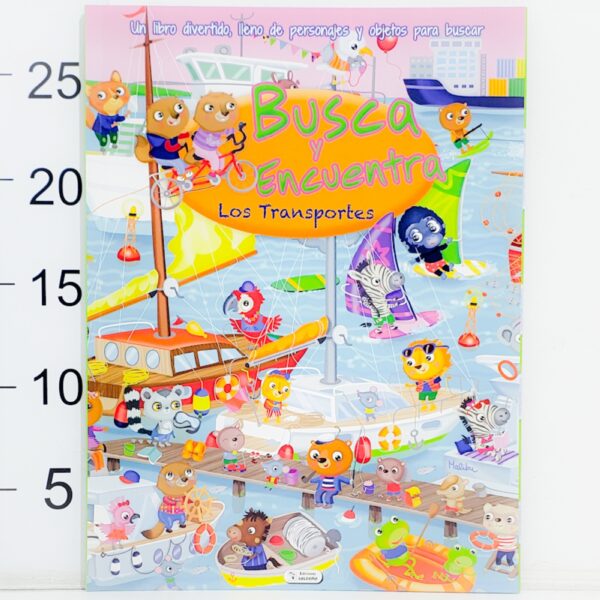 Libro Busca Y Encuentra Los Transportes