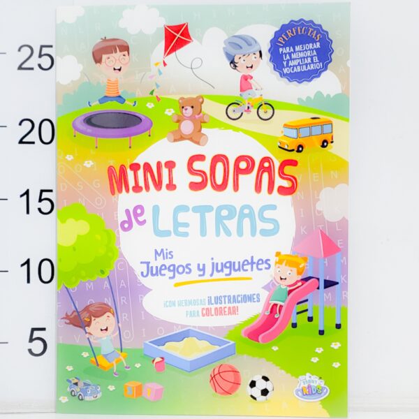 Libro Mini Sopa Letras Mis Juegos Y Juguetes