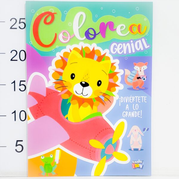 Libro Colorear Genial