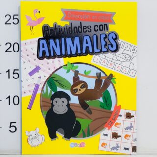 Diversion En Casa Actividades C/animales Mono