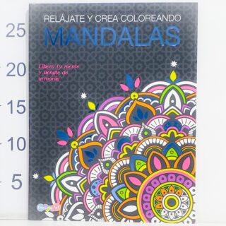 Libro Relajate Y Crea Coloreando Mandalas