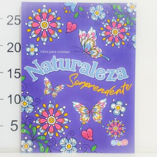 Libro Colorear Naturaleza Sorprendente