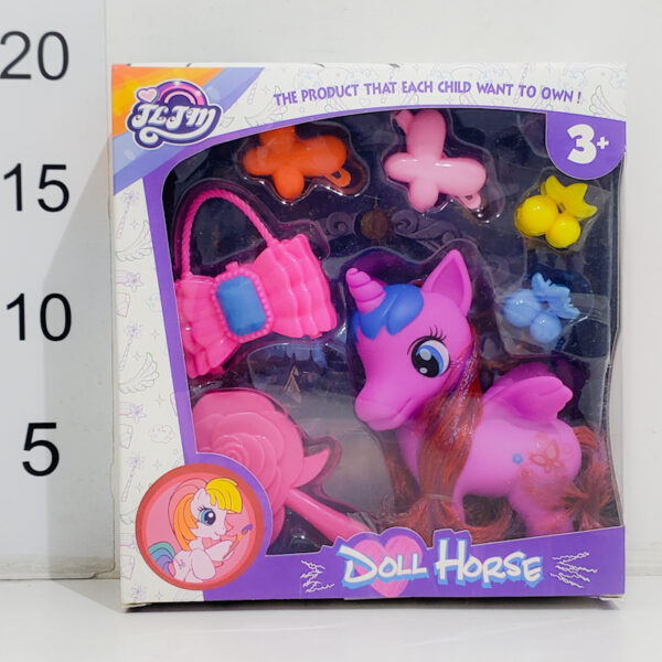 Unicornio Con Accesorios En Caja