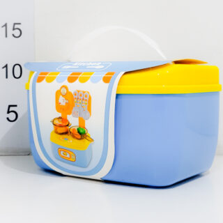 Valija Con Accesorios Cocina Celeste
