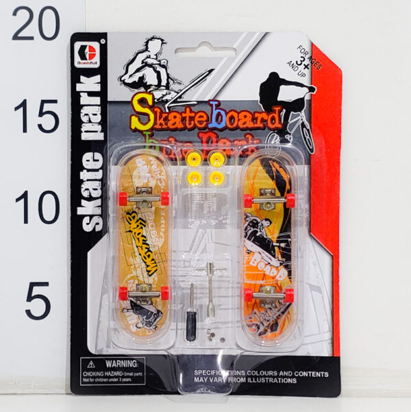 Finger Skate X2 Con Accesorios En Blister