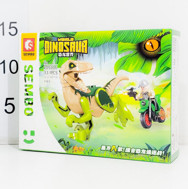 S Block - Dinosaur