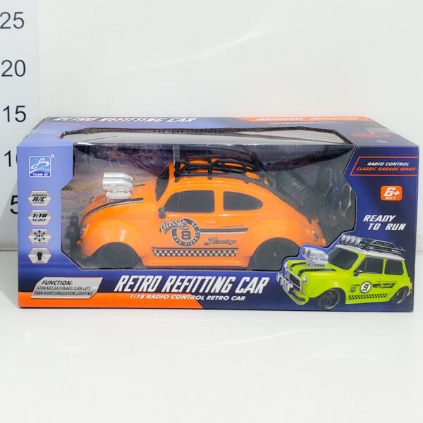 Auto Rc Retro Classic Racer En Caja (escala 1:18)