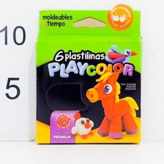 Plastilina En Barra - Estuche X 6 Unidades