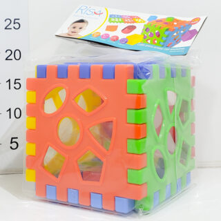 Cubo Con Encastres 17x17cm