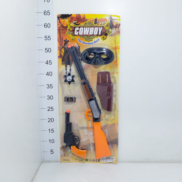 Escopeta, Revolver, Esposas Y Accesorios En Blister