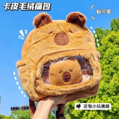 CAPIBARA MOCHILA CON OSITO