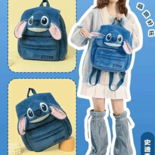 MOCHILA PELUCHE "STITCH"