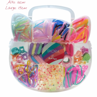 Set Infantil De Gomitas Estuche Hello Kitty