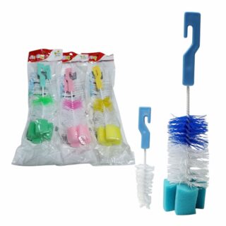 Cepillo Limpia Botellas/mamadera X2pcs 23/13cm