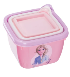 RECIPIENTE TRES PIEZAS FROZEN