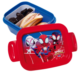MARMITA CON TRABA 630 ML SPIDERMAN