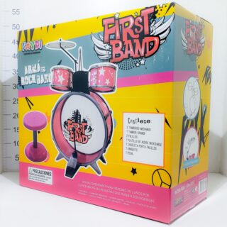 Bateria musical en caja nena