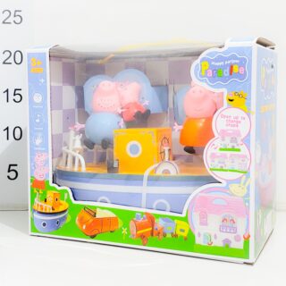 Barco pepa pig en caja