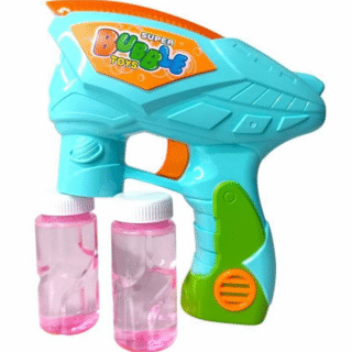 PISTOLA BURBUJERO A PILA