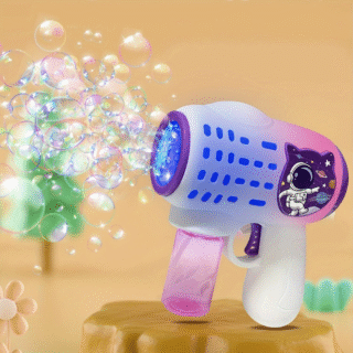 PISTOLA BURBUJERO A PILA