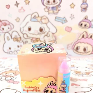 LABIAL INFANTIL LABUBU CAJA x 12 UNID.