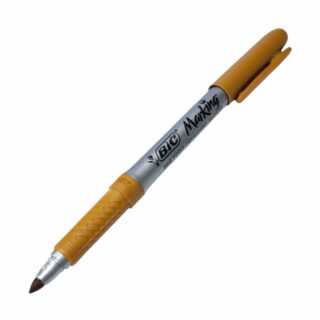 Lap.de fibra permanente bic marking fino MARRON