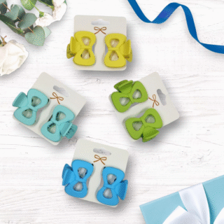 BROCHE HEBILLA PELO PLÁSTICO *2UNID.