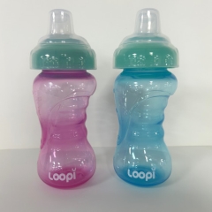 VASO PICO DE SILICONA 240ML LOOPI