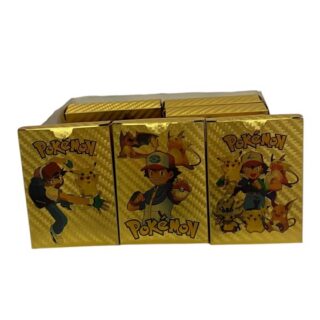 Mazo cartas pokemon doradas