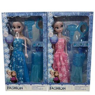 Frozen x1 con vestido y accesorios