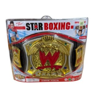 Cinturon campeon boxeo