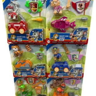 Paw Patrol x1 con auto desarmable