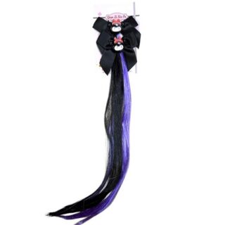 Hebilla Kuromi x2 con mechon