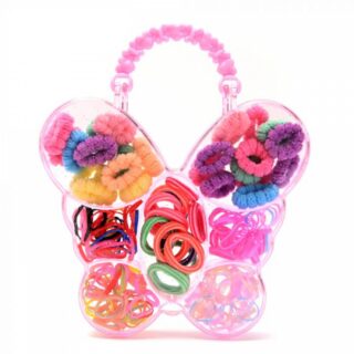 Set terminales de trenza estuche mariposa