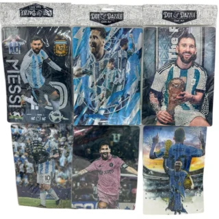 Pintando con diamantes Messi